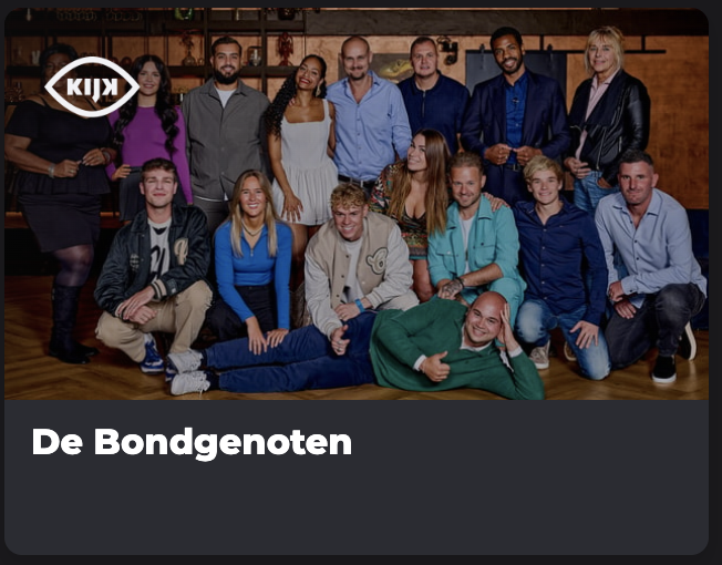 Televisieprogramma's De Bondgenoten app NLZIET